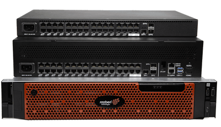 Razberi rack-mount appliances